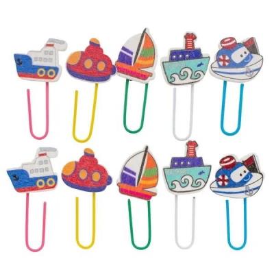 Opakowanie Spinacze 10szt Statki