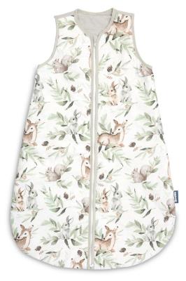 Opakowanie Śpiworek do spania M sarenki szary 50x80cm