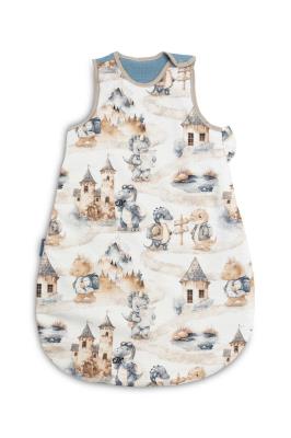 Opakowanie Śpiworek do spania S smoki jeans 45x70cm