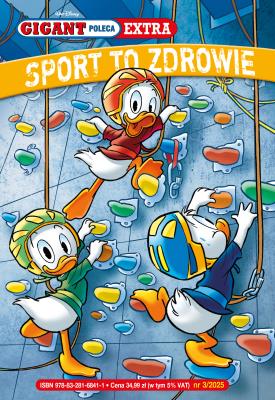 Sport to zdrowie! Gigant Poleca Extra. Tom 3/2025. Autor: Opracowanie zbiorowe. SmakLiter.pl Okładka książki Sport to zdrowie! Gigant Poleca Extra. Tom 3/2025