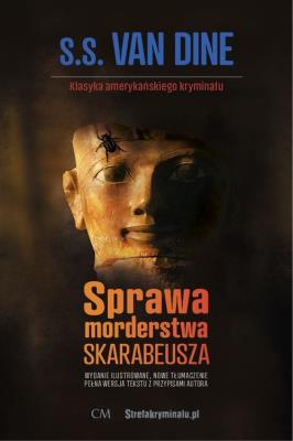 Sprawa morderstwa skarabeusza. Autor: van Dine S. S.. SmakLiter.pl Okładka książki Sprawa morderstwa skarabeusza
