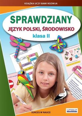 Okładka książki Sprawdziany. Język polski, środowisko klasa 2