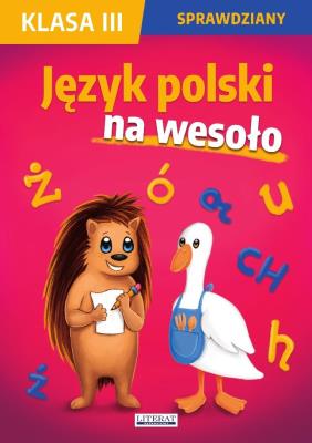 Okładka książki Sprawdziany. Klasa III. Język polski na wesoło