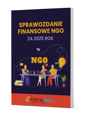 Okładka książki Sprawozdanie finansowe NGO za 2025 rok