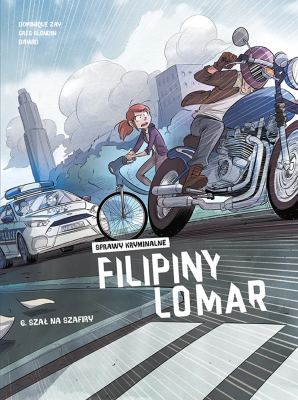 Sprawy kryminalne Filipiny Lomar. Szał na szafiry. Tom 6. Autor: Dominique Zay, Greg Blondin. SmakLiter.pl Okładka książki Sprawy kryminalne Filipiny Lomar. Szał na szafiry. Tom 6