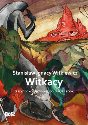 Stanisław Ignacy Witkiewicz „Witkacy” - zeszyt do kolorowania. Autor: Niemiec-Szywała Edyta. SmakLiter.pl Okładka książki Stanisław Ignacy Witkiewicz „Witkacy” - zeszyt do kolorowania