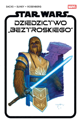 Star Wars. Dziedzictwo „Beztroskiego'. Autor: Ethan Sacks, Will Sliney. SmakLiter.pl Okładka książki Star Wars. Dziedzictwo „Beztroskiego'