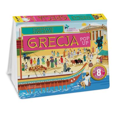 Okładka książki Starożytne cywilizacje. Grecja POP-UP