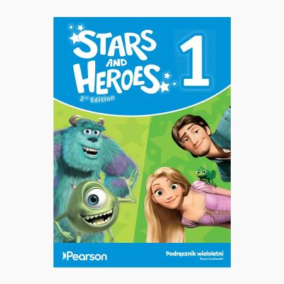 Okładka książki Stars and Heroes. 2nd Edition 1.Język angielski Podręcznik wieloletni z dostępem online