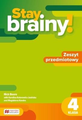 Okładka książki Stay brainy! SP 4 Zeszyt przedmiotowy