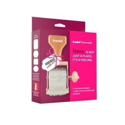 Opakowanie Stempel do etykietowania Homemade