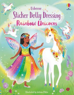 Okładka książki Sticker Dolly Dressing. Rainbow Unicorns wer. angielska