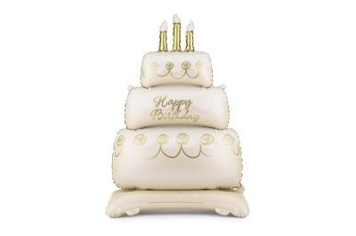 Opakowanie Stojący balon foliowy Tort 70x100cm