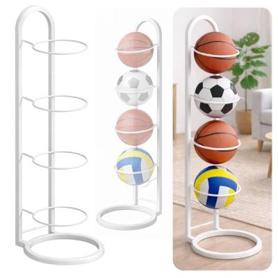 Opakowanie Stojak pionowy metalowy regał na piłki