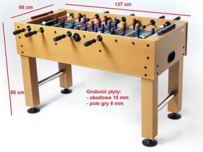 Stół do piłkarzyków Gamesson Midfielder Junior i S. Wydawca: Tactic. SmakLiter.pl Opakowanie Stół do piłkarzyków Gamesson Midfielder Junior i S