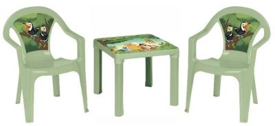Opakowanie Stolik i dwa krzesła pastel zielony
