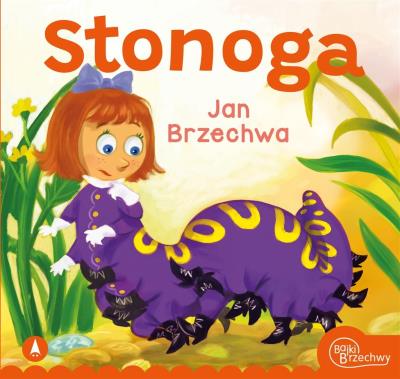 Stonoga. Autor: Jan Brzechwa. SmakLiter.pl Okładka książki Stonoga