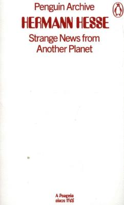 Strange News from Another Planet. Autor: Hermann Hesse. SmakLiter.pl Okładka książki Strange News from Another Planet
