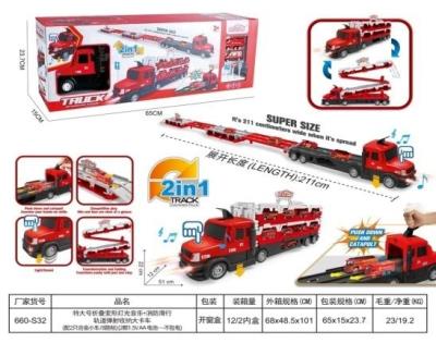 Opakowanie Straż pożarna+tor samochodowy z wyrzutnią