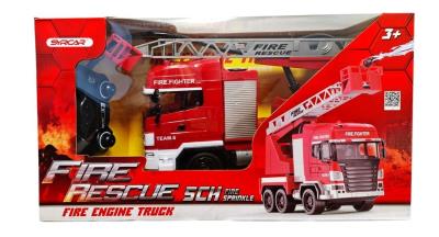 Straż pożarna ze światłem i dźwiękiem. Wydawca: SWEDE. SmakLiter.pl Opakowanie Straż pożarna ze światłem i dźwiękiem