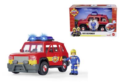 Strażak Sam Jeep pierwsza pomoc. Wydawca: SIMBA. SmakLiter.pl Opakowanie Strażak Sam Jeep pierwsza pomoc