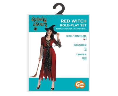 Opakowanie Strój dla dorosłych Czerwona Czarownica rozm. M
