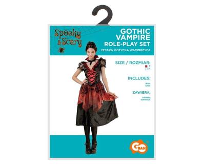 Opakowanie Strój dla dorosłych Gotycka Wampirzyca rozm. S