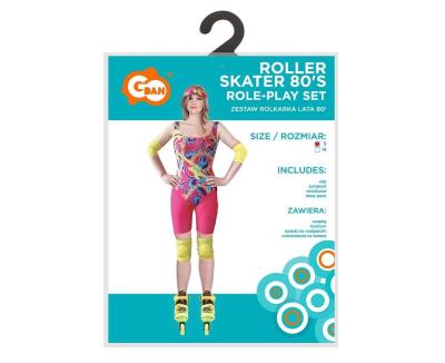 Strój dla dorosłych Rolkarka Lata 80' rozm. S. Wydawca: GODAN. SmakLiter.pl Opakowanie Strój dla dorosłych Rolkarka Lata 80' rozm. S