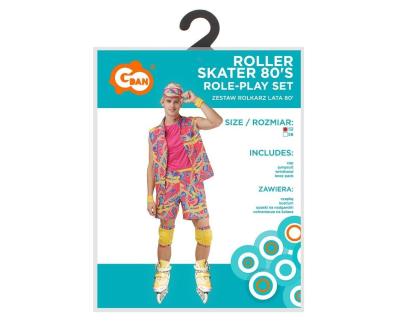 Strój dla dorosłych Rolkarz Lata 80' rozm. 52. Wydawca: GODAN. SmakLiter.pl Opakowanie Strój dla dorosłych Rolkarz Lata 80' rozm. 52