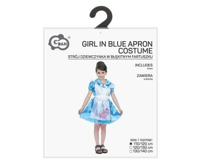Opakowanie Strój dla dzieci Dziewczynka w fartuszku 110/120cm