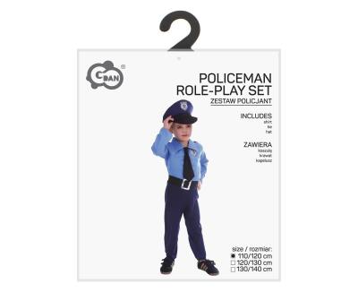 Opakowanie Strój dla dzieci Policjant 110/120cm