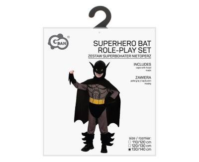 Opakowanie Strój dla dzieci Superbohater Nietoperz 130/140cm