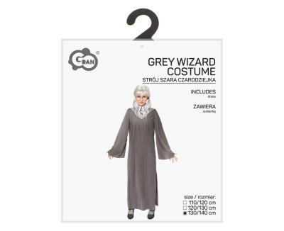 Opakowanie Strój dla dzieci Szara Czarodziejka 130/140 cm