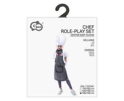Opakowanie Strój dla dzieci Szef kuchni rozm. 130/140cm