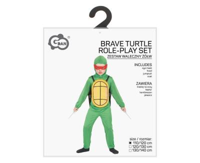 Opakowanie Strój dla dzieci Waleczny Żółw 110/120cm