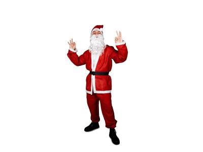 Strój Świętego Mikołaja rozm. 170-190cm. Wydawca: PartyDeco. SmakLiter.pl Opakowanie Strój Świętego Mikołaja rozm. 170-190cm