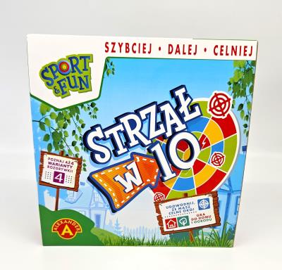 Strzał w 10 ALEX. Wydawca: Alexander. SmakLiter.pl Opakowanie Strzał w 10 ALEX