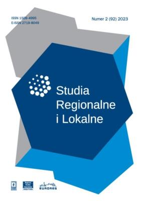 Okładka książki Studia Regionalne i Lokalne 2/2023