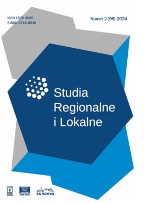 Okładka książki Studia Regionalne i Lokalne 2/2024