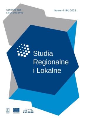 Okładka książki Studia Regionalne i Lokalne 4/2023