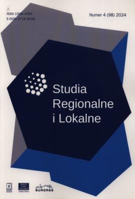 Studia Regionalne i Lokalne 4/2024 (98). Wydawca: Scholar. SmakLiter.pl Opakowanie Studia Regionalne i Lokalne 4/2024 (98)