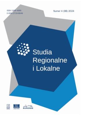 Okładka książki Studia Regionalne i Lokalne 4/2024