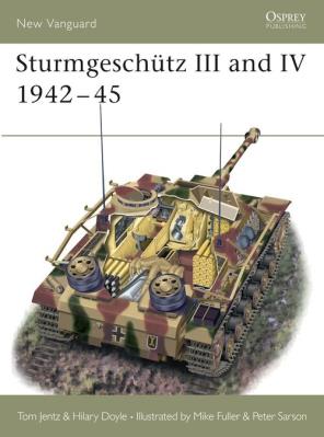 Okładka książki Sturmgeschtz III and IV 1942#45