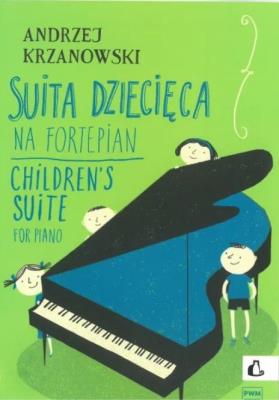 Okładka książki Suita dziecięca na fortepian
