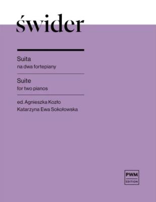 Okładka książki Suita na dwa fortepiany
