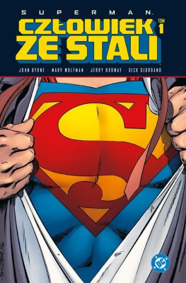Okładka książki Superman. Człowiek ze Stali. Tom 1