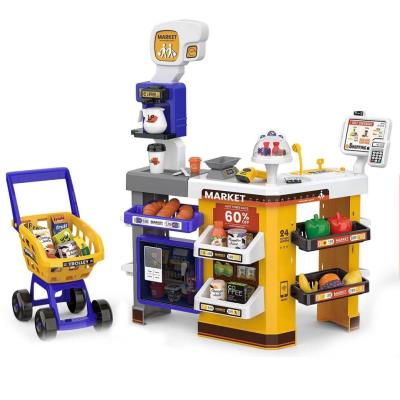 Opakowanie Supermarket z wózkiem sklepowym i akcesoriami