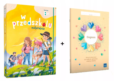 Okładka książki Superpakiet W przedszkolu naturalnie. Poziom B+