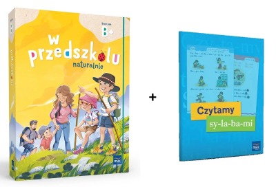 Okładka książki Superpakiet W przedszkolu naturalnie. Poziom B+