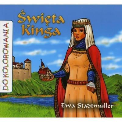Okładka książki Św. Kinga - kolorowanka